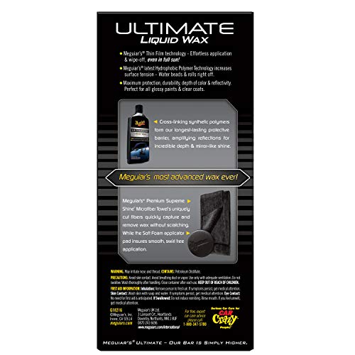 Meguiar's G18216EU Ultimate Liquid Wax 473ml