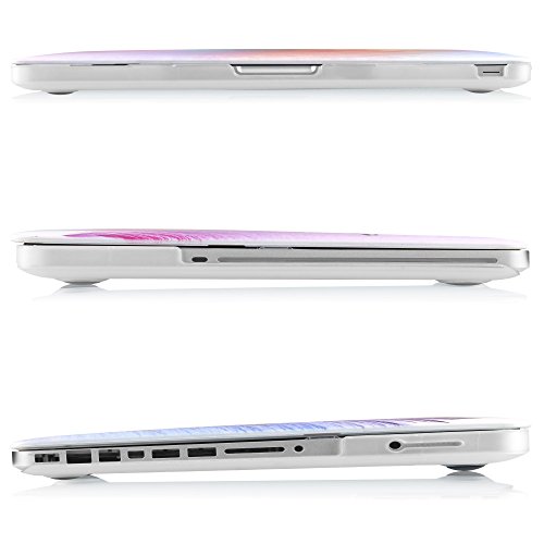 iDOO MacBook Schutzhülle / Hard Case Cover Laptop Hülle [Für MacBook Pro 13 Zoll – mit CD-Laufwerk: A1278] – matt, Paintbrush - 5