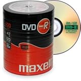 Cada DVD tiene una capacidad de 4.7 GB