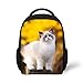 Produktbild Katzenrucksack für Kleinkinder 12 Zoll personalisierte süße kleine Umhängetasche (Color : -, Size : -)