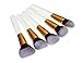 Fashion Base Professional 10PCS Black and Gold Makeup Brushes Set Eyeshadow Brush