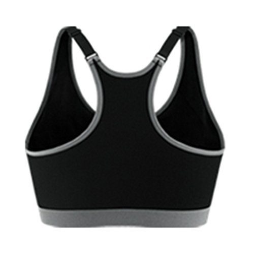 Jewelry_Awesome Komfort Damen Starker Halt Gepolsterter Push up Ohne Bügel Sport BH Bustier Stretch Sports Bra Top Für Yoga Fitness-Training - 7