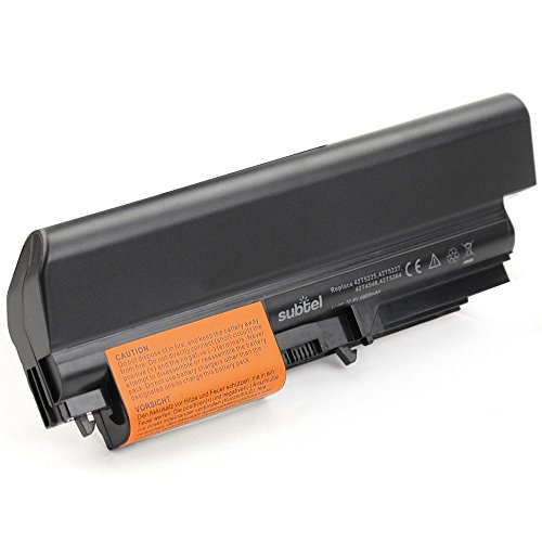 subtel® Premium Notebook Akku 6600mAh für Lenovo ThinkPad R61 (14,1″) / R400 / T61 (14,1″) / T400 - 2