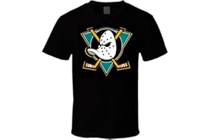 DABI Mighty Ducks Anaheim Logo Hockey Tee Camiseta para hombre