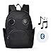 Produktbild USB Outdoor Reise wasserdichte Rucksack, Lade Bluetooth Lautsprecher wasserdichte Tasche Mit Musik-Player Dual Bass Surround Sound Geeignet für Reise/Reiten, etc.