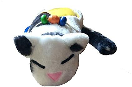Black and White Fidgety Cat - Weighted Lap Cat - Sensory Activity for Seniors with Dementia