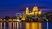 Produktbild Alu-Dibond-Bild 140 x 80 cm: "Blaue Stunde Dom Passau", Bild auf Alu-Dibond