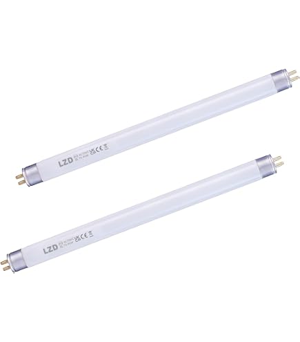 Ampoules Tube UV F10W BL De Rechange Pour Lampe Tue-mouches - 2 Pièces - Aurohope