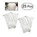 Produktbild Eulan Disposable Sick Bags 25pcs Disposable Barf Bags Travel Motion Vomit Bags (White)