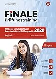 FiNALE - Prüfungstraining Mittlerer Schulabschluss, Fachoberschulreife, Erweiterte Berufsbildungsreife Berlin und Brandenburg: Englisch 2020 Arbeitsbuch mit Lösungsheft und Audio-CD by 