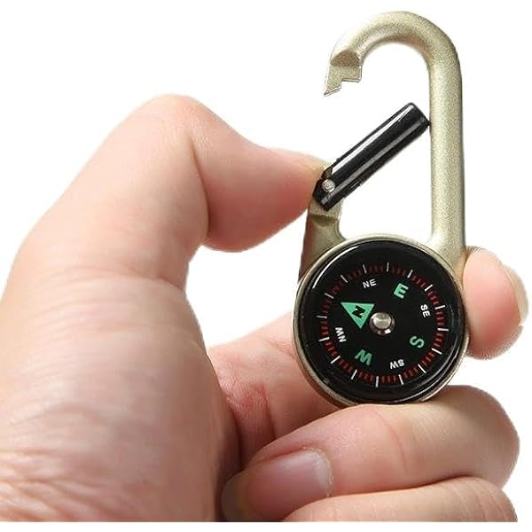Small Keychains Thermometers Compasses Pocket Sized Compasses Outdoor Survival
