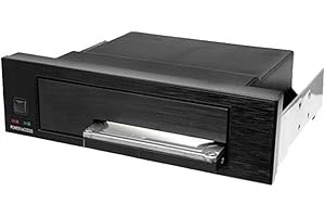 Hopbucan Rack Mobile Universale Hot-Swap per SSD/HDD da 2,5 Pollici o 3,5 Pollici, Contenitore Backplane per Disco Rigido Interno Vassoio