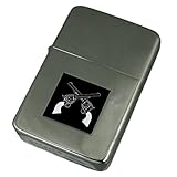 Wählen Sie Geschenk Blechetui - natürliche Maserung Metallausführung