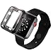 Produktbild LBTrading Apple Watch 40mm / 44mm Hülle, der TPU-Rahmen-volle Abdeckung-weiche dünne freie Abdeckung für iWatch 4 Size 40 (Black)
