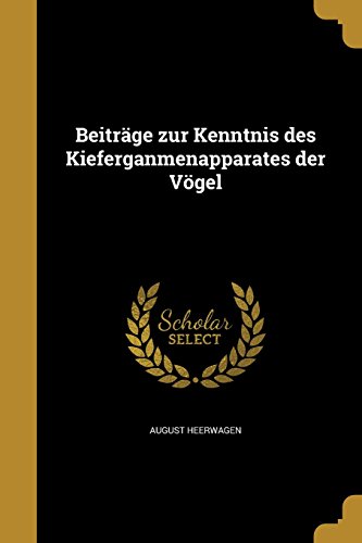 GER-BEITRAGE ZUR KENNTNIS DES