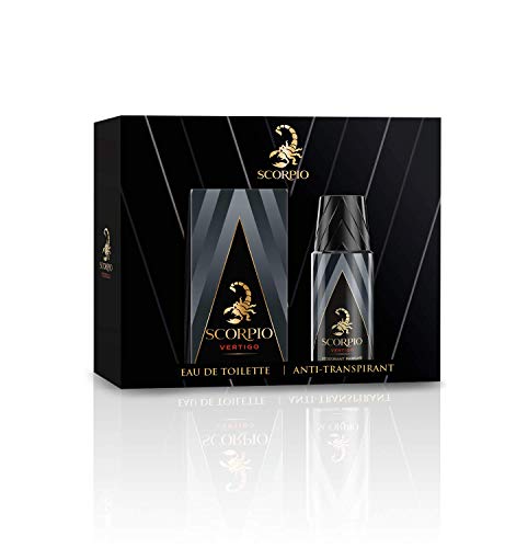 Scorpio Vertigo Box 2 productos Eau de Toilette botella ml 75 / atomizador Desodorante 150 ml