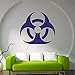 Produktbild Lglays Coole Grafiken Biohazard Symbol Vinyl   Wandaufkleber Kunst Dekoration 57 * 57Cm