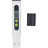 WaterLabs TDS Meter, Total Dissolved Solids & PPM Water Quality Tester for Accurate Water Testing - White: 
