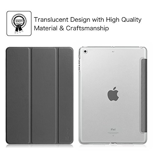 Fintie iPad mini Hülle Case – Ultra Slim Superleicht Schutzhülle mit Lichtdurchlässig Rückseite Abdeckung Smart Cover Tasche mit Auto Schlaf / Wach und Standfunktion für Apple iPad mini / iPad mini 2 / iPad mini 3, Himmelgrau - 2