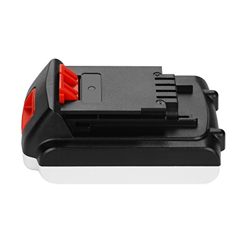 Energup 18V 2,0Ah Li-Ion Ersatz Akku für Black & Decker BL2018 LBXR20 LBXR2020-OPE LB20 LBX20 BL2018-XJ GKC1825L GTC1850L20 STC1820 - 2