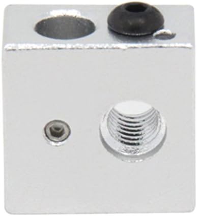 Qipang 5PCS Aluminum Heater Block Specialized for MK7 MK8 3D Printer Extruder