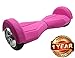Produktbild Rosa Scooter Cover Silikon Schutzhülle Case Skin Deckung für 8 Zoll Smart Self Balancing Elektro Scooter Hoverboard Geschenk für Kinder, Silikon Material kein Geruch