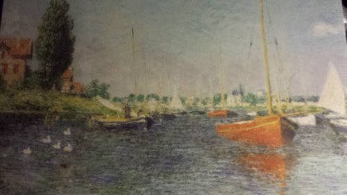 Preisvergleich Produktbild Red Boats, Argenteuil, 1875 Claude Monet, French (1840-1926)