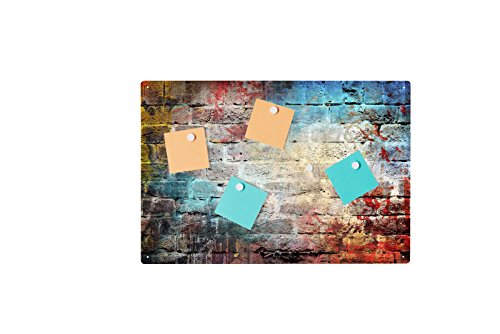 Pinnwand Memoboard Magnettafel 60x40 cm Motiv Graffiti PW161
