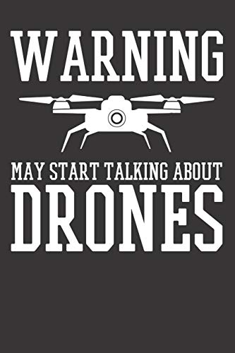 Preisvergleich Produktbild Notebook: Drone Pilot Flying Quadrocopter Racer Fly Dot Grid 6x9 120 Pages