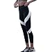 Produktbild Btruely Yoga Hosen Damen Sporthosen Skinny Leggings Jogginghose Yoga Pilates Hosen Freizeithosen Weiche Hose für Damen Hight Waist Yoga Fitness Leggings Hosen (L, Schwarz)