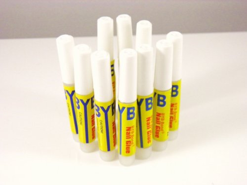 10 Bottles of 2ml False Fake Nail Glue Makeup Cosmetics Acrylic Glues