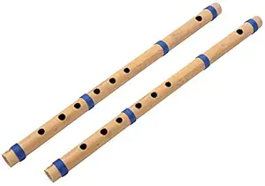 SG Musical - 2 Flute Bamboo B Scale (Natural)