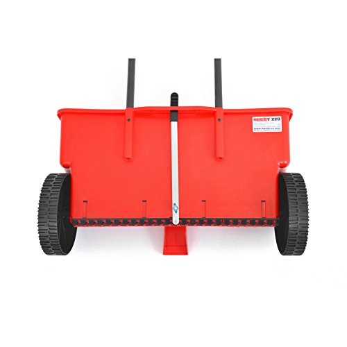 HECHT Universal-Streuwagen 220 Streu-Maschine Dünger-Streuer Salzstreuer (mit ca. 20 Liter Fassungsvermögen) - 3