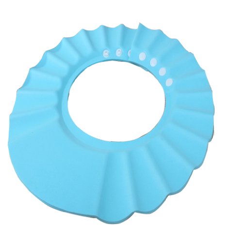 Gaorui Baby Kids Children Shampoo Bath Bathing Shower Cap Hat Wash Hair Shield Hat-Blue