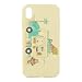Produktbild Sasairy iPhone XR Hülle Anti-Kratzer Blumen Muster Ultra Dünn Hart PC Case Cover Handyhülle Schutzhülle für iPhone XR 6.1 Zoll -Gelb/Auto