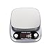 Produktbild Digitale Küchenwaage 10 kg/1 g,Rophie digitalwaage küche weiß,Digitalwaage Professionelle Waage, digitale waage gramm,Electronische Waage , Hohe Präzision auf bis zu 1g (10kg/22lb Maximalgewicht) mit LCD-Display,Tara-Funktion