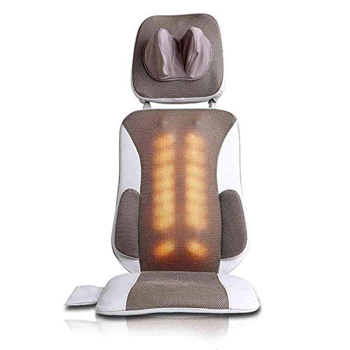 Preisvergleich Produktbild Shiatsu Massagegerät Massagekissen Körper Multifunktions Haushalt Auto Massage Kissen Rückenmassagegerät Halswirbel Taille und Hüfte. Kneading Büro der heißen Kompression. Auto. Zuhause,Massagesessel,A MTX Ltd