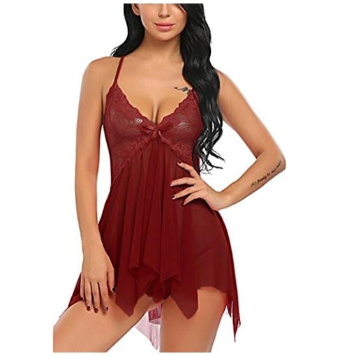 CLOOM-lingerie-sexy-donna-Lingerie-delle-donne-Pizzo-floreale-biancheria-intima-V-Neck-biancheria-da-notte-Cinghia-chemise-Baby-doll-Set-Prospettiva-Pigiama-Gonna