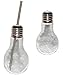 Produktbild alles-meine.de GmbH 3 Stück _ Trinkgläser / Gläser -  Glühbirne - Lampe - Durchsichtig / transpar..