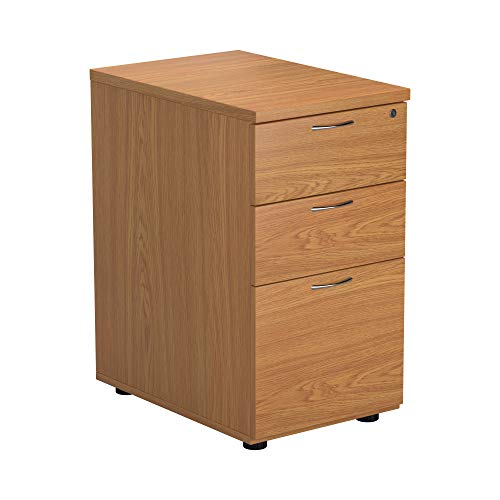 Office Hippo Heavy Duty 3 Drawer Desk High Pedestal Pre Assembled