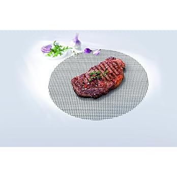 Durandal Selection Grillgitter Rund Durchmesser 48 Cm Antihaft Grillmatte Grillen Grill