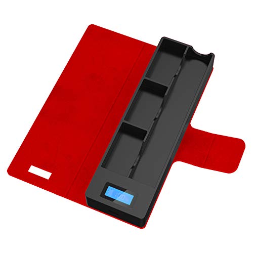 Preisvergleich Produktbild Mobiles Aufladen universell kompatibel, für elektronische Zigaretten-Ladegeräte-Etuis für JUUL rot