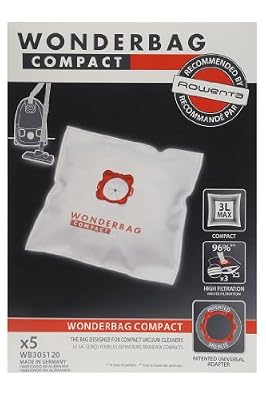 Rowenta Wonderbag WB305120 Sacs aspirateur Wonderbag Compact x 5