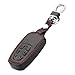 Produktbild Happyit Leder Autoschlüssel Abdeckung Fall für Audi A6L A5 A7 A8L Q5 S5 S6 S4 Q7 3 Tasten Smart Keys Keychain Zubehör