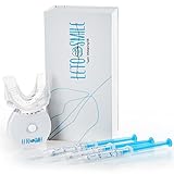 Teeth Whitening Kit with LED Light - Pro Home Tooth Whitening Dental Care with Tooth Whitening Gel & Comfort Fit Teeth Tray Four Dazzling White Teeth – Teeth Shade Guide & Instructions Included (Full Whitening Kit)