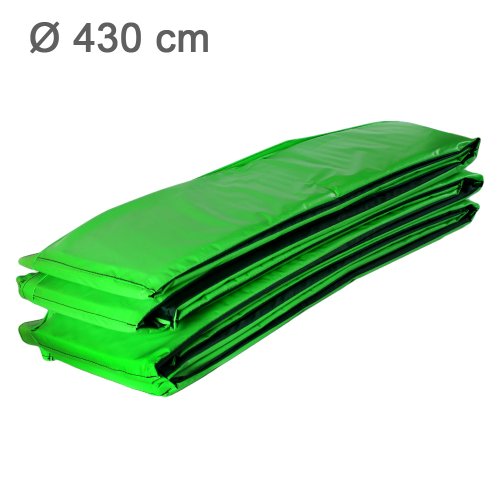 Preisvergleich Produktbild Ampel 24 Trampolin Randabdeckung / reißfest / 100% UV-beständig / hellgrün / passend für Ø 427 - 430 cm