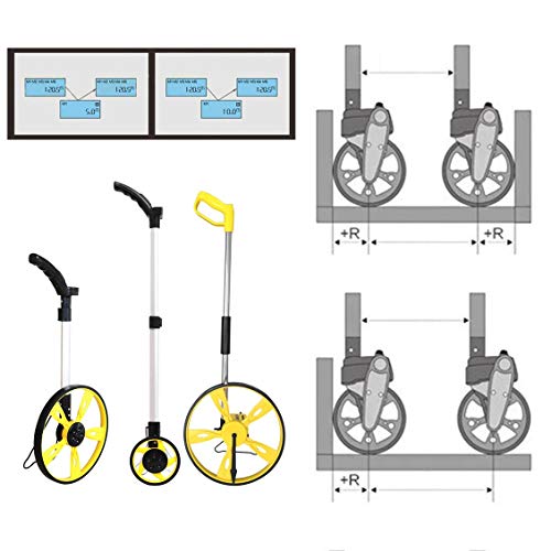 Preisvergleich Produktbild fghdfdhfdgjhh Stabile Klappentfernungsmessradmesser Handentfernungsmesser Entfernungsmesser Portable Counter Surveyor Tool