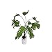 Produktbild CX Puppenstuben Kräftiges Grün Pflanzen Banana Tree Puppenstuben Künstliche Miniatur Pflanze 1/12 Skala Bananen-Baum in Weiß Flasche