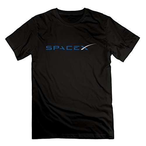 Preisvergleich Produktbild SpaceX Logo T-shirts Black For Herren