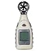 Produktbild GrandBeing®LCD Tragbar Digital windgeschwindigkeitsmesser windmesser Temperaturmessung Anemometer für Windsurfen Segeln Angeln Bergsteigen Drachenfliegen Schießen Modellflugzeug fliegen usw.(windmesser)
